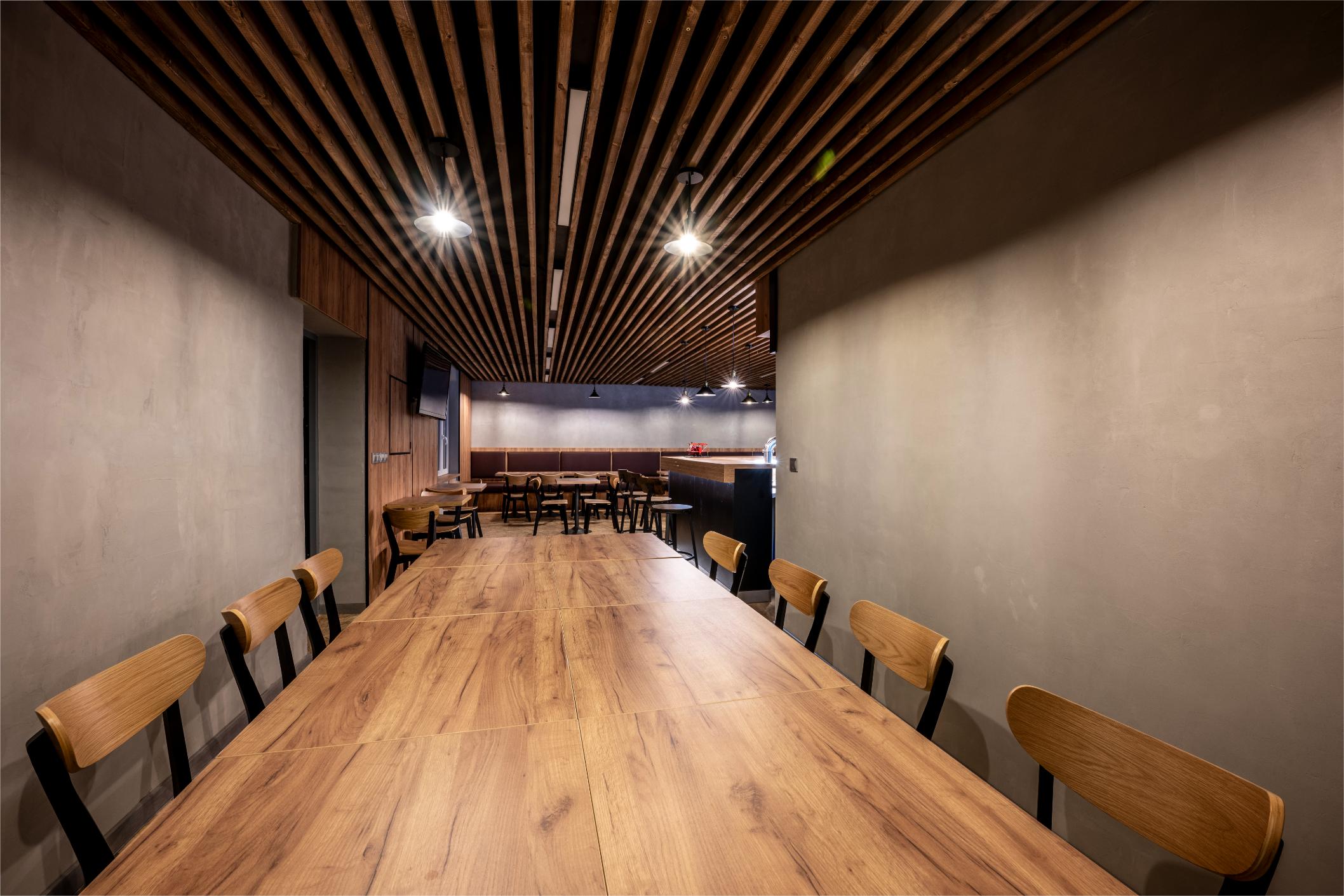 interiér restaurace